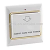 Hot sale hotel power saver switch, energy saving switch(Temic card type)