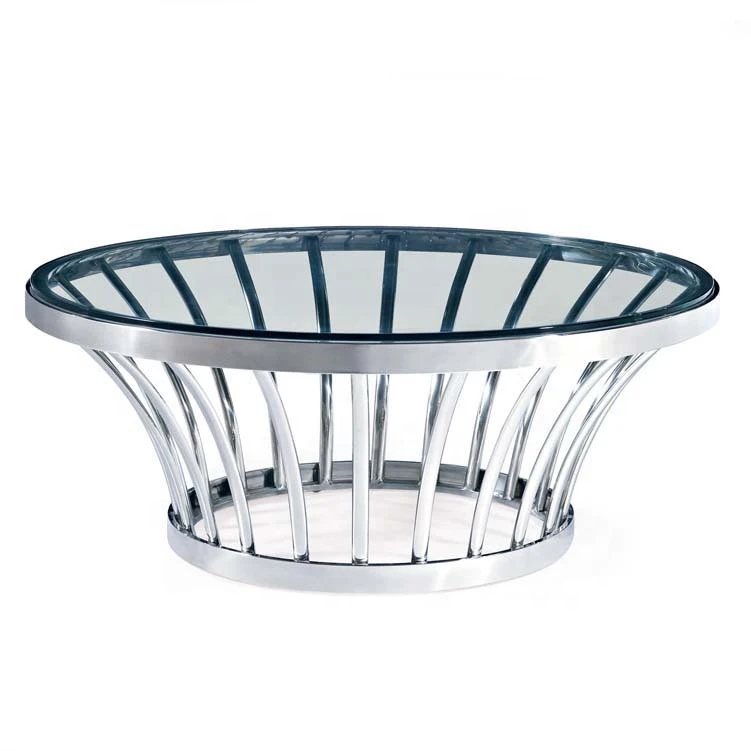 Living Room Furniture Tea Table Design Glass Made In China Coffee Table