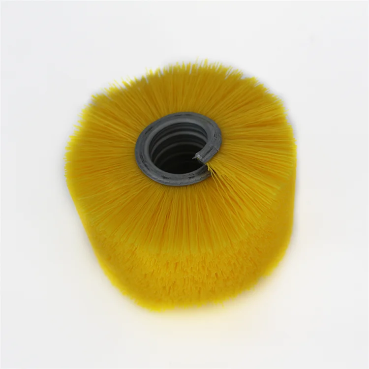 Industrial Spring Dust Brush Roller/nylon Spiral Brush For Dusting ...