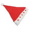 28*40cm Red Funny Christmas Hat with Star Light Customized