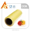 20% OFF DISCOUNT Transparent Hotel plastic wrap for gift baskets PVC Cling Film
