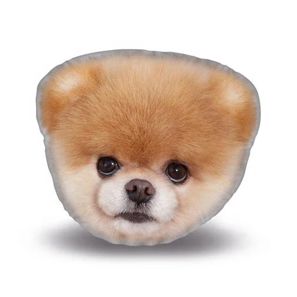 Soft Custom Print Cute Pomeranian Boo Dog Pillow Buy Pomeranian Dog Pillow Boo Dog Pillow Custom Dog Pillow Product On Alibaba Com