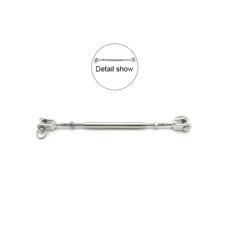 Factory Supplier Stainless Steel Jaw&Jaw European Type Closed Body Cable Turnbuckle