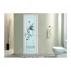 arch top aluminum entry door/round top door