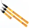 Sesame Street mobile phone lanyard wide version female mobile phone shell hanging neck rope pendant hanging chain key short u