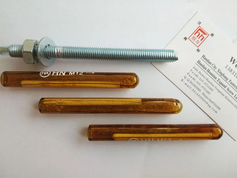 High Quality Din Chemical Anchor Bolt For Concrete Fixing Made In China