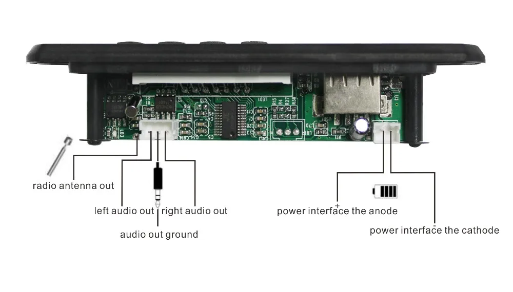 Mini Fm Portable Solar Radio Usb Sd Mp3 Player Kit Circuit ...