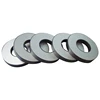Customized Various Size Ultrasonic Piezo Element PZT Ceramic Ring Piezoelectric Crystal Pzt4 Ring