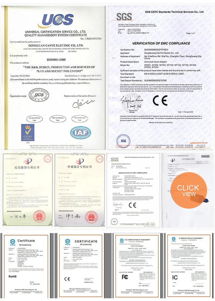 certifications