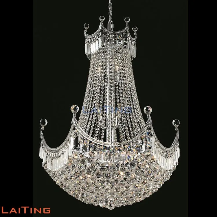 Barato gotas de cristal para lámparas de araña, grandes arañas ... Lamparas de cristal modernas
