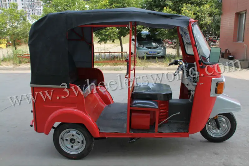 2014 New Design Gas&cng Three Wheeler India Bajaj Auto Rickshaw For Sa