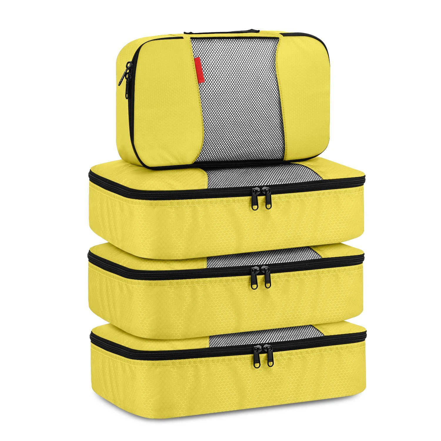 4 Set Packing Cubes For Travel Nylon Travel Cubes Buy 4 Set Packing