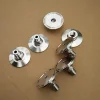 2inch Tri Clamp Flat End Cap with 1/4" flare fittings