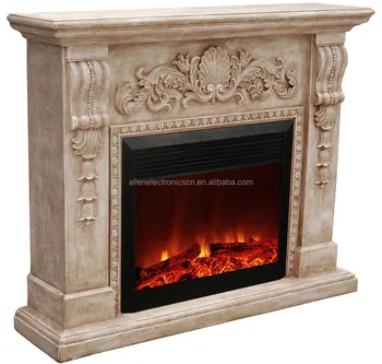Classic Led Luxury Imitation Electric Fireplace With Classic Curve