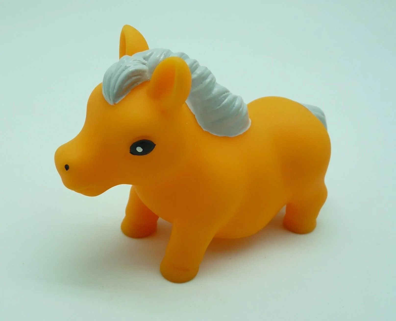 rubber horse toy