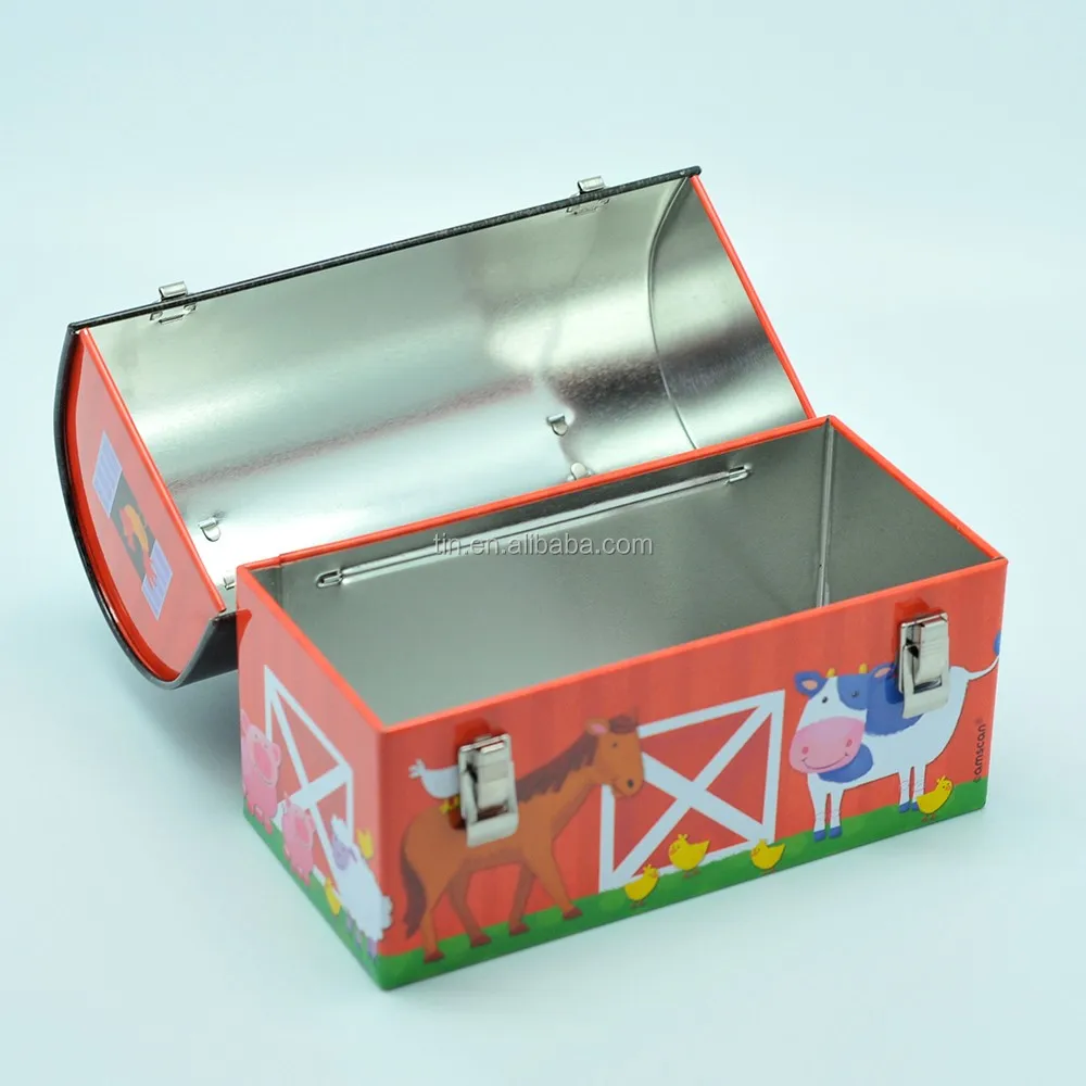 childrens tin lunch box