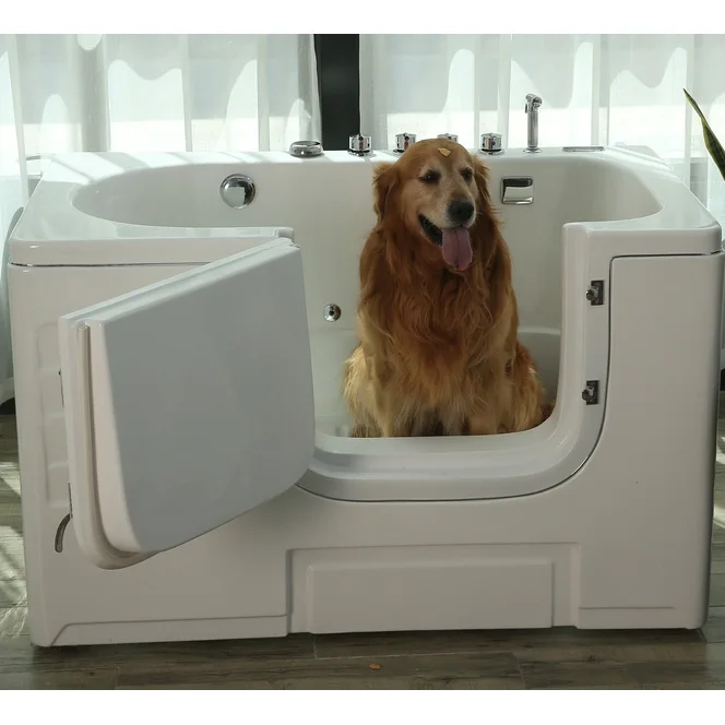 used dog washing station