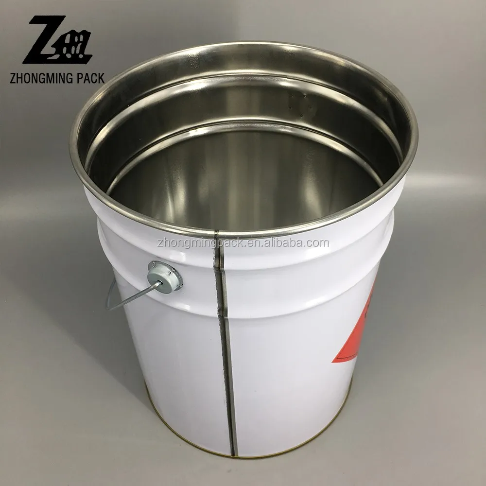 1l/4l/5l/10l/18l/20l Metal Paint Cans/pail/bucket/containers Buy 20l