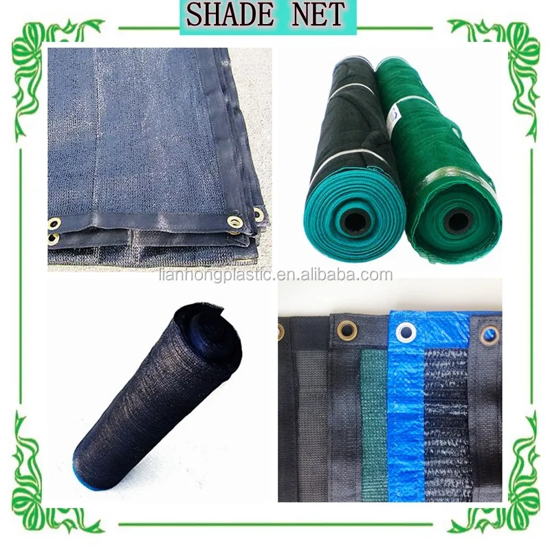 4x50m Roll 80 Green Shade Net For Greenhouse,Hot Sale Sun Shading Net