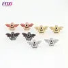 newest design Insect jewelry Brazilian earring gold plated new model earrings