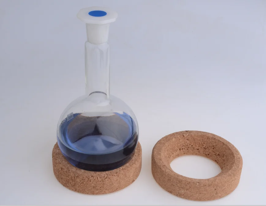 Huaou Lab Supplier Cork Wood Flask Base Stand For Round Bottom Flask View Cork Wood Huaou Product Details From Jiangsu Huaou Glass Co Ltd On Alibaba Com