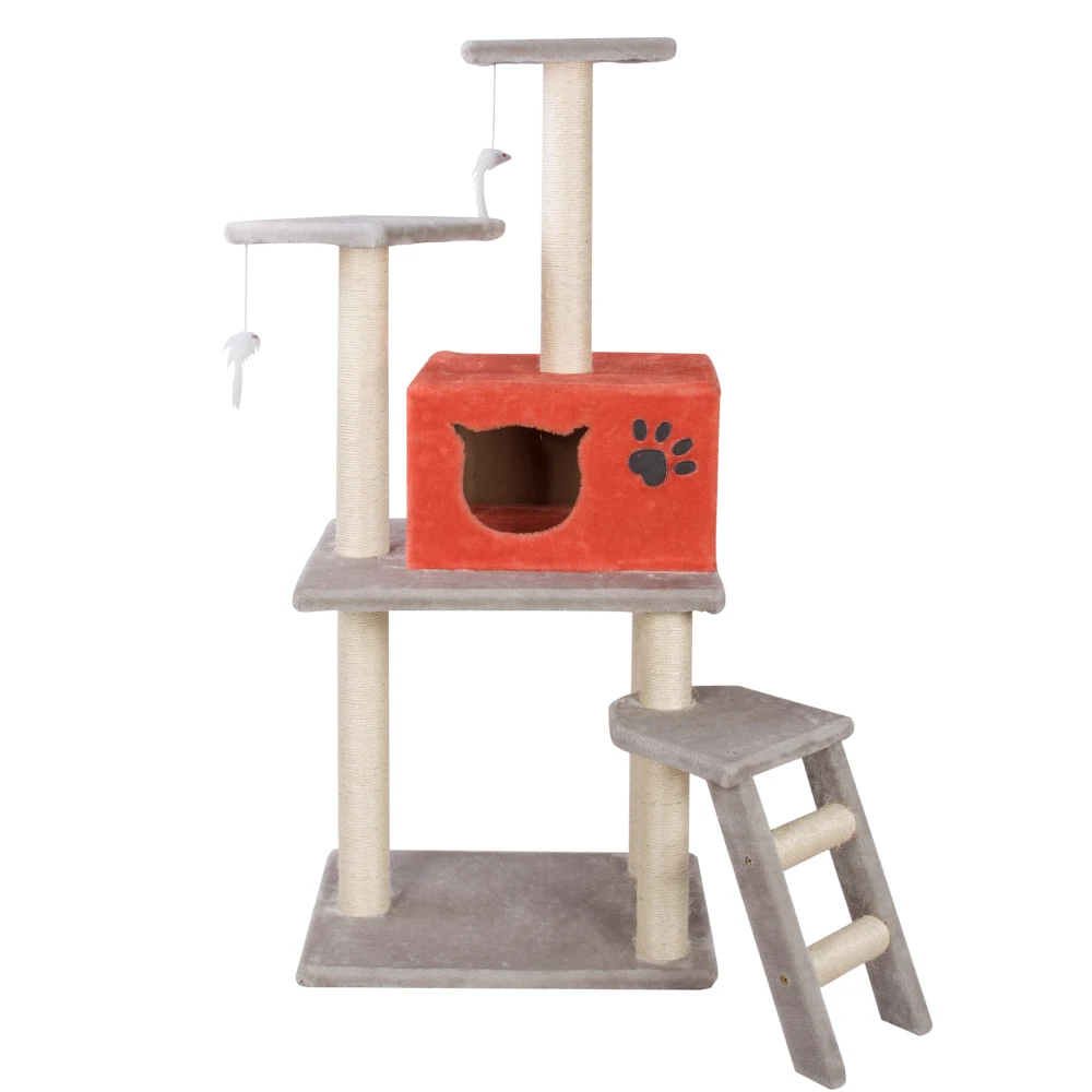 Customized Cute Paw Cat Scratcher Stairs Tree Buy Cat Scratcher Tree