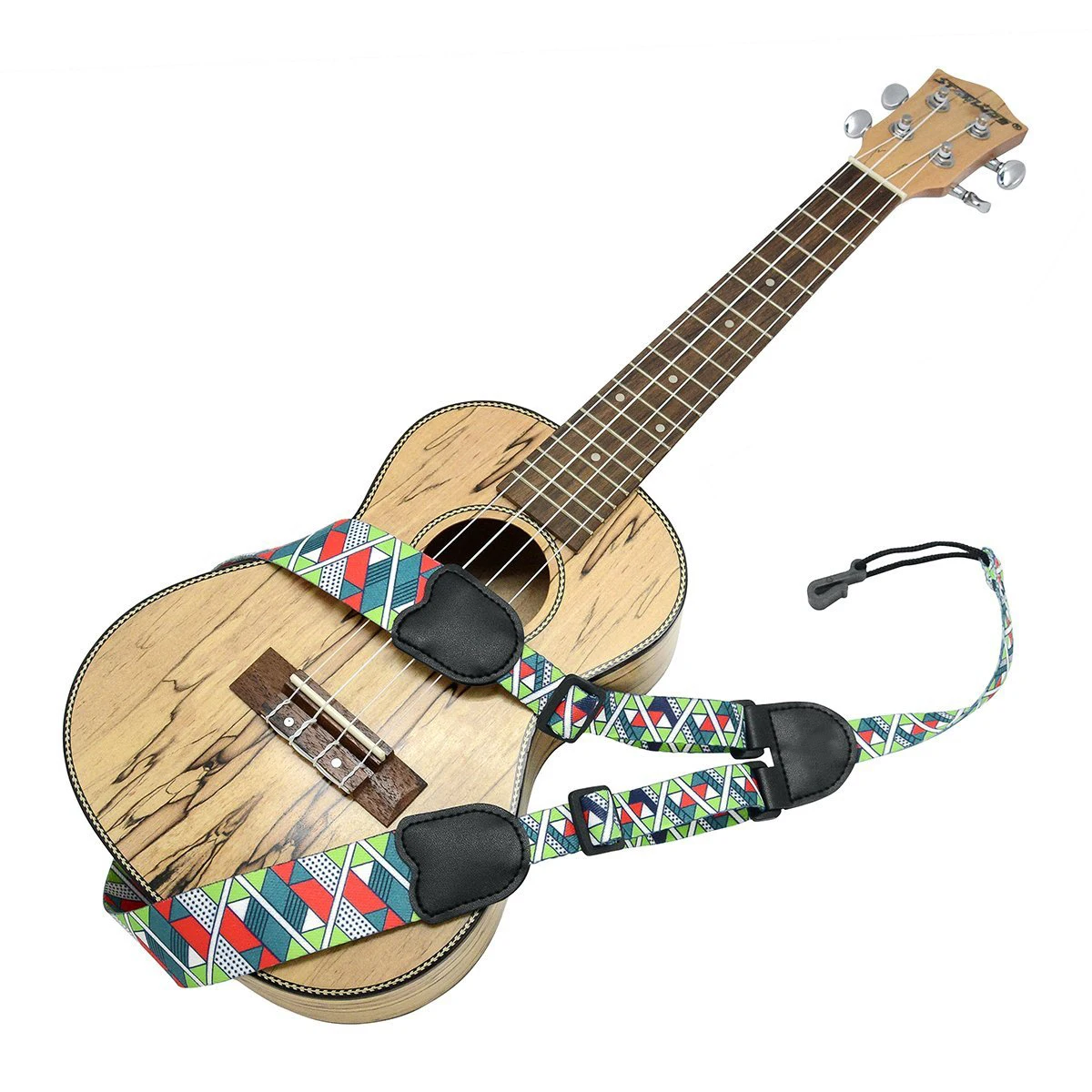Custom Adjustable Sublimation Printing Ukulele Strap Neck Ukulele Belt
