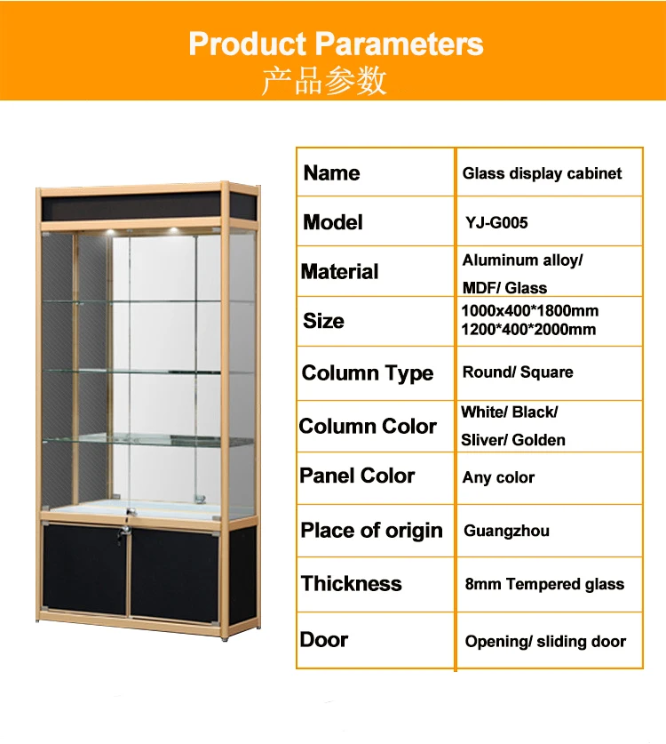 Mirror Back Glass Jewelry Display Buy Glass Display Showcase