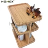 360 Cosmetic Organizer Bamboo Multi Function Storage for Makeup Organizer/Homex_FSC/BSCI Factory