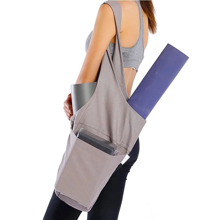 Foldable Sling Carrier Yoga Tote Bag Canvas Yoga Mat Bag - Buy Canvas ...