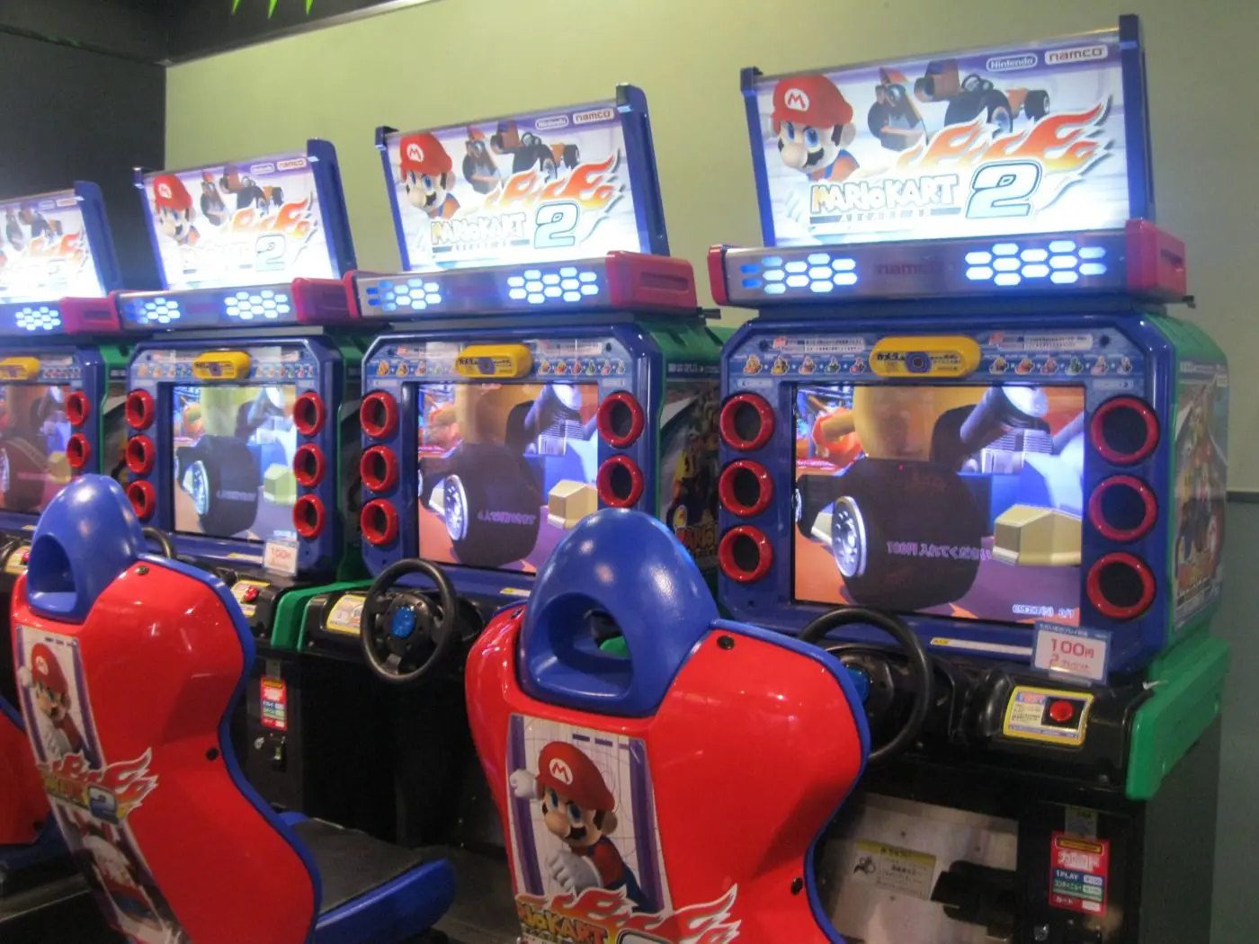 Mario Kart Gp Car Racing Arcade Video Simulator Game Machine Arcade