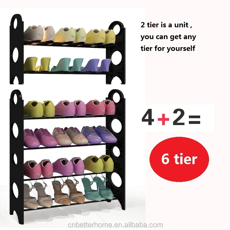 4 Tier Storage Shoe Rack Plastic Shoe Rack Buy Storage Shoe Rack Null Null Product On Alibaba Com