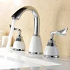 Europe standard Bath Store Luna Chrome 3 Hole Basin or Bath Filler Taps