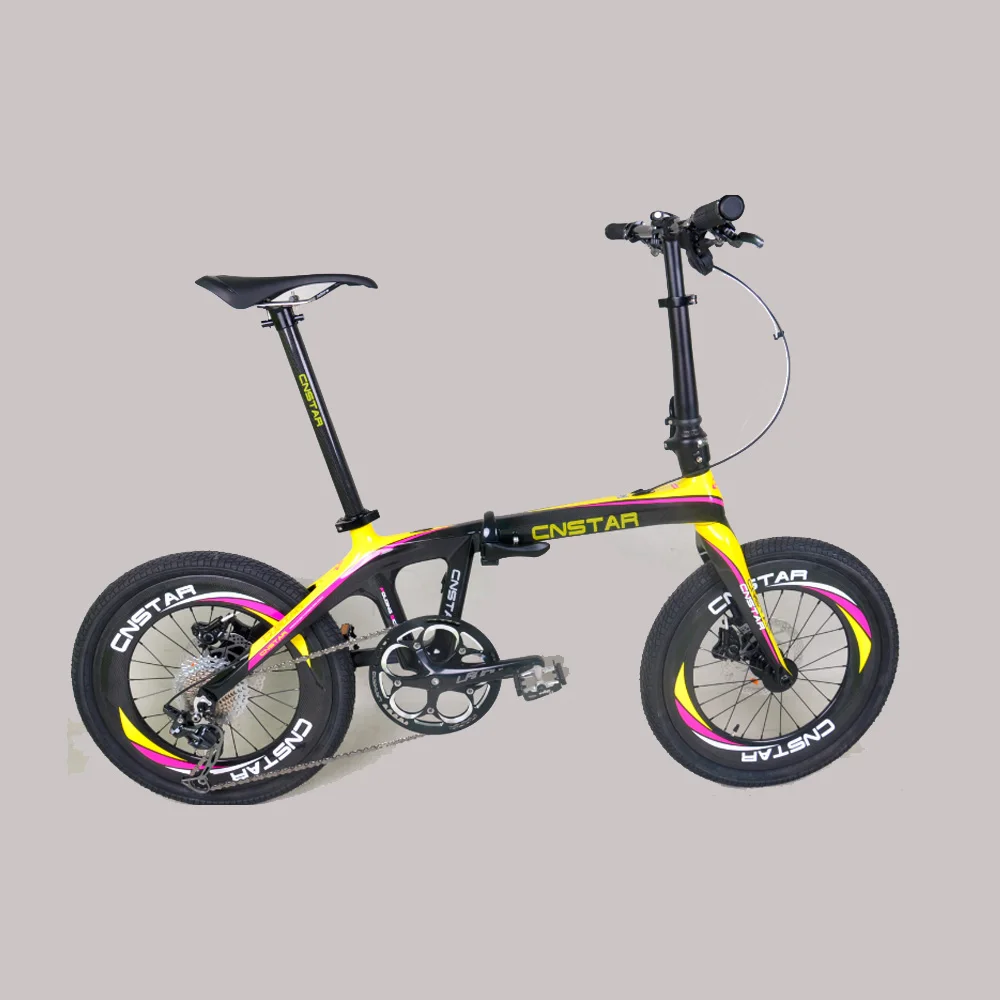 carbon fiber folding bike