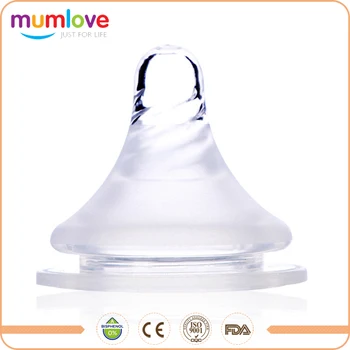 silicone baby bottle nipples
