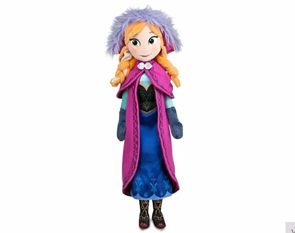 elsa and anna plush doll