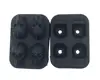 3D Ice Cube Tray KIDAC Silicone Ice Cube Mold Candy Chocolate Mold BPA free - Dishwasher Safe