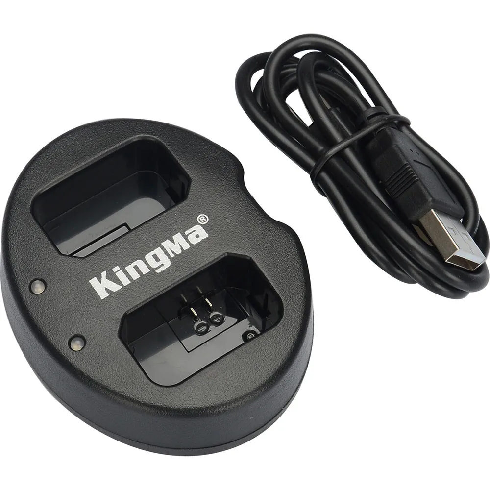 KingMa Camera Battery Charger NP-FW50 Dual 2-Channel for Sony A5000 A5100 A6000 A7R NEX6 5T 5R 5N KingMa Camera Battery Charger NP-FW50 Dual 2-Channel for Sony A5000 A5100 A6000 A7R NEX6 5T 5R 5N