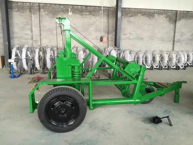 2019hot Sale 8t Cable Drum Trailer Factory,China Cable Reel Carriage ...