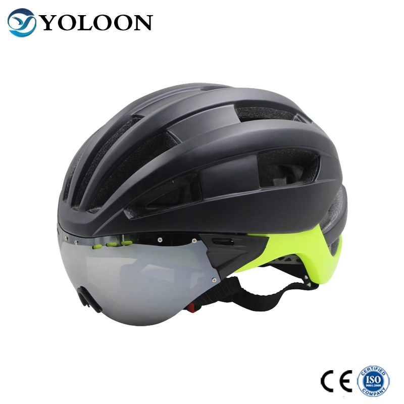 Adjustable Road Bike Helmet Ultralight Removable Sunscreen Brim Mtb