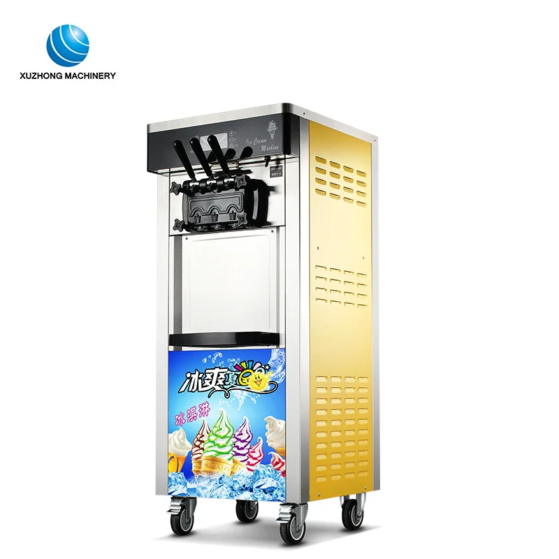 Portable Soft Serve Ice Cream Machine Cheap Price Icecream Machine Professional Commerical Ice