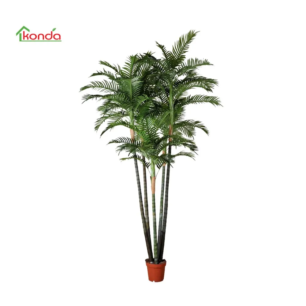 Plastic Outdoor Uv Artificial Plants Artificial Palm Trees For Sale