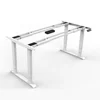4 motor movable big table top electric height adjustable standing desk 4 legs