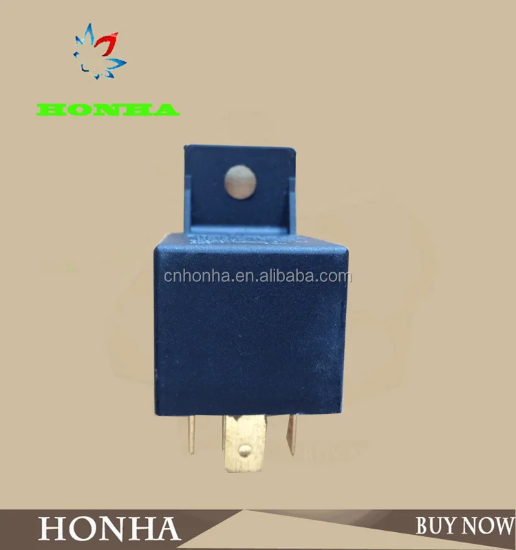 Universal Type Auto Relay 12v 40amp With 5 Pins And Diode For Car