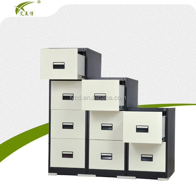 Free Standing Godrej 4 Drawer Steel Filing Iron Storage