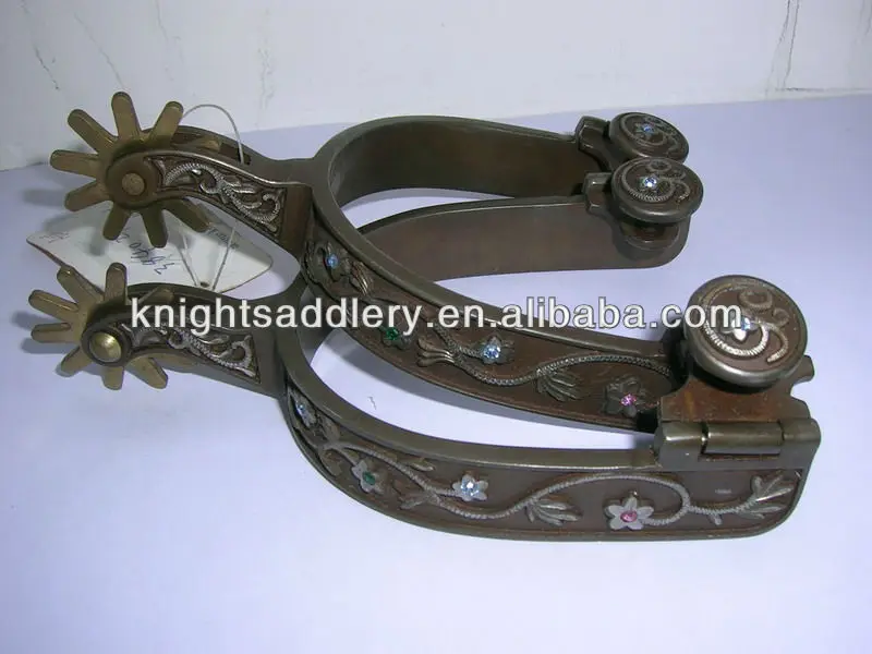 Western Engraved Cutting Horse Riding Spurs Buy Horse Spurs,Riding
