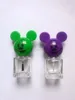 Mickey Mouse plastic cap nail polsih cap with bottle