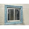 Decorative concrete square window frame mold