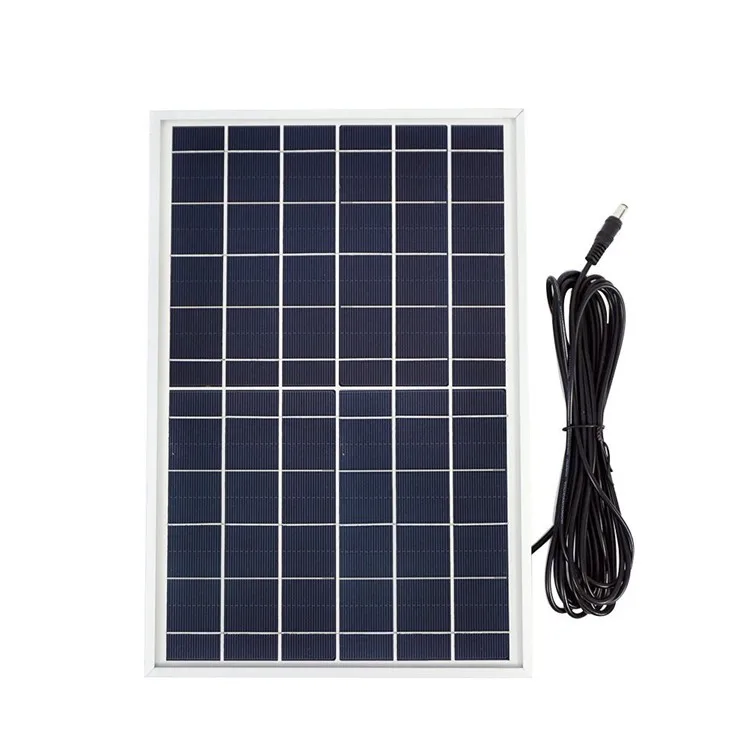 7500mah 10W 6V Solar Panel Energy System Indoor Solar Lighting Kits With MP3 FM Radio