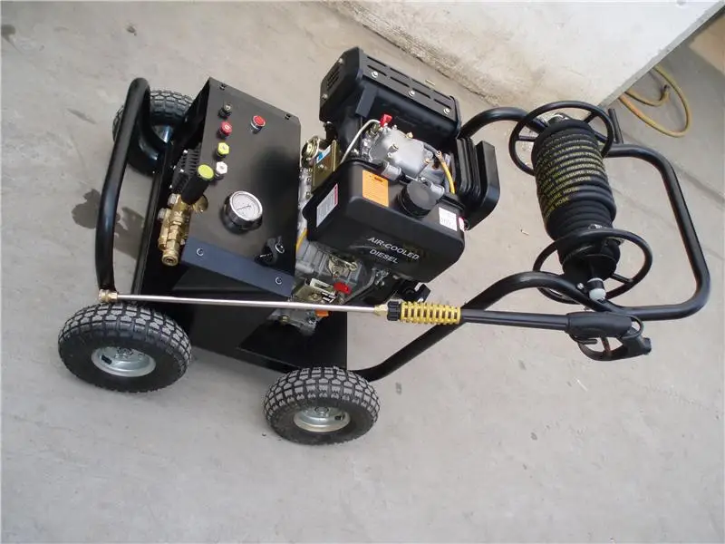 Diesel 250 Bar High Pressure Water Jet Washer Rscr900 Buy 700 Bar